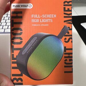 Bluetooth Wireless Speaker by Punk Wolf - NIB
